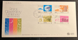 1983 Hong Kong Royal Observatory Astronomy Space FDC First Day Cover - FDC