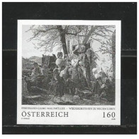 Austria 2016 - Alte Meister - Ferdinand Georg Waldmüller Black Print Mnh** - Proofs & Reprints