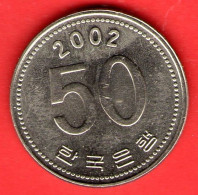 COREA DEL SUD - SOUTH KOREA - 2002 - 50 Won - QFDC/aUNC - Come Da Foto - Korea, South