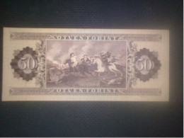 Superbe Billet De Hongrie Ötvenfint 50 Magyar Nemzeti Bank - D 160 - 042144 - Chevaux Cosaque ? - Suède