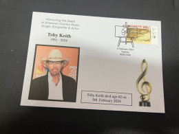 8-2-2024 (3 X 37) Death Of American Country Music Singer -  Songwriter - Actor - Toby Keith (5-2-2024) - Zangers