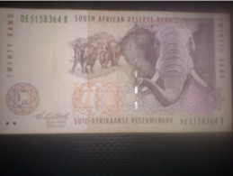 South Africa Reserve Bank - 20 - Twenty Rand - DE5158364 B - Eléphants - Suráfrica
