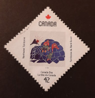 Canada 1992  USED  Sc1427   42c, Canada Day, Northwest Territories - Oblitérés