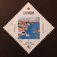 Canada 1992  USED  Sc1420  42c, Canada Day, Nova Scotia - Usados