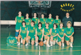 Calendarietto - Camiceria Giemme - Pontevico - Basket Pontevico - Anno 1992 - Petit Format : 1991-00