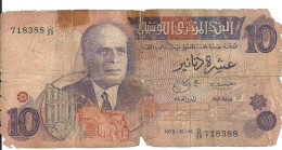 TUNISIE 10 DINARS 1973 G P 72 - Tunisia