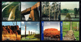Australia 2005 World Heritage  Set Of 8 MNH - Nuevos