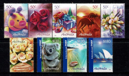 Australia 2005 Marking The Occasion  Set Of 9 MNH - Ongebruikt