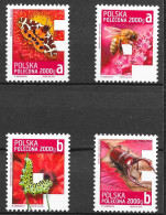 Poland 2013 MiNr. 4642 - 4645 Polen Insect Butterflies, Beetles, Bees 4V MNH **  35,00 € - Honeybees