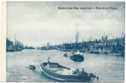 Postcard - Argentina, Buenos Aires, Ships View, N°698 - Argentine