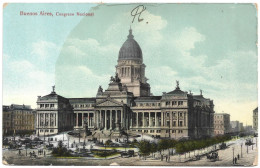 Postcard - Argentina, Buenos Aires, Congress, N°708 - Argentine