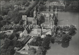 72035845 Hillerod Frederiksborg Slot Fliegeraufnahme Insel Sjælland - Dänemark