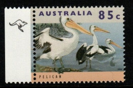 Australia Cat 1429e Wildlife  85c Pelican  , 1 Roo Reprint,mint Never Hinged - Essais & Réimpressions
