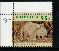 Australia Cat 1361e Wildlife  95c Common Wombat  , 1Roo Reprint,mint Never Hinged - Proofs & Reprints