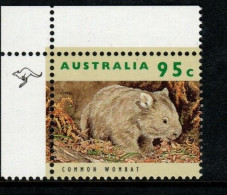 Australia Cat 1361e Wildlife  95c Common Wombat  , 1Roo Reprint,mint Never Hinged - Proeven & Herdruk
