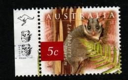 Australia Cat 1560g 2003 Nature Of Australia, 5c Leadbeater's Possum,reprint 2 Koala ,1 Roo,Used - Proeven & Herdruk