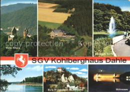 72034613 Dahle Altena SGV Hotel Kohlberghaus Burg Seilersee Iserlohn Moehnesee K - Altena