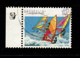 Australia Cat 1228a  Sports 10c Sailboarding, 1 Koala Reprint,used - Proeven & Herdruk