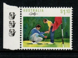 Australia Cat 1188b 1989 Sports $ 1.10 Golf, 2 Koalas Reprint,mint Never Hinged - Essais & Réimpressions