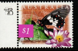 Australia Cat 1608c  Nature Of Australia  $ 1 Greasy Butterfly  , A 99  Reprint,mint Never Hinged - Essais & Réimpressions