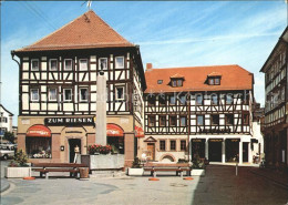 72033874 Buchen Odenwald Gasthaus Restaurant Zum Riesen Fachwerkhaus Buchen - Buchen
