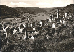 72032178 Horb Neckar Ortsansicht Mit Kirche Horb Am Neckar - Horb