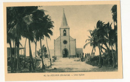 CPA - NOUVELLE  CALEDONIE - Ile D'Ouvéa (Océanie) - Une église - New Caledonia