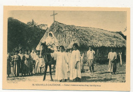 CPA - NOUVELLE-CALEDONIE - Soeur Missionnaire Chez Les Lépreux - Nieuw-Caledonië