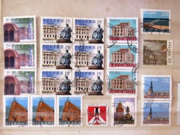 Poland 2002 - 2007 Churches Buildings Statues - Used Stamps