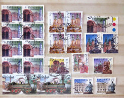 Poland 2002 - 2005 Churches Buildings Statues Train - Used Stamps