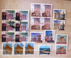 Poland 2002 - 2005 Churches Buildings Statues - Used Stamps