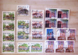 Poland 1999 - 2002 Houses - Churches - Used Stamps