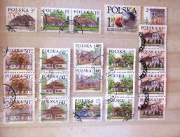 Poland 1997 - 2002 Houses - Used Stamps