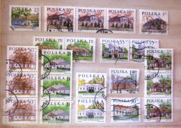 Poland 1997 - 2001 Houses - Used Stamps