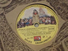 DISQUE 78 Tour Histoire De Blanche Neige - Speciale Formaten