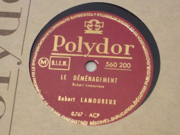 DISQUE 78 TOURS HISTOIRE COMIQUE  ROBERT LAMOUREUX 1950 - 78 Rpm - Gramophone Records