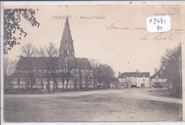 DEMIGNY- PLACE DE L EGLISE - Andere & Zonder Classificatie