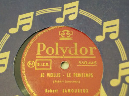 DISQUE 78 TOURS  HISTOIRE COMIQUE  ROBERT LAMOUREUX 1950 - 78 Rpm - Schellackplatten