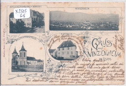 WINTZENHEIM- GRUSS AUS WINZENHEIM- CARTE MULTI-VUES - Wintzenheim