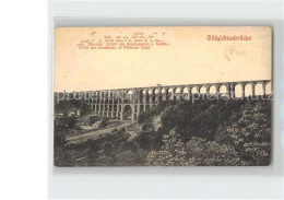 42214754 Mylau Goeltzschtalbruecke Erbaut 1851 Eisenbahn Vogtlaendische Schweiz  - Mylau