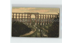 42214685 Mylau Goeltzschtalbruecke Erbaut 1851 Eisenbahn Vogtlaendische Schweiz  - Mylau