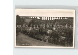 42214652 Mylau Goeltzschtalbruecke Erbaut 1851 Eisenbahn Vogtlaendische Schweiz  - Mylau