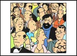 Double Carte Pliante / Dubbele Vouwkaart** - Tintin/Kuifje - Haddock - L'affaire Tournesol / De Zaak Zonnebloem - Philabédés (comics)