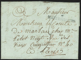 L. Datée 1815 De MARIEMBOURG Pour PARIS + Marque "7/MARIEMBOURG" - 1814-1815 (Governo Generale Del Belgio)