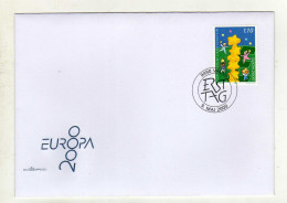 Enveloppe 1er Jour LIECHTENSTEIN Oblitération 9490 VADUZ 09/05/2000 - FDC