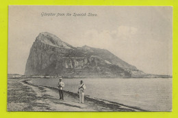 GIBRALTAR From The Spanish Shore N°89136 VOIR ZOOM Et DOS - Gibraltar