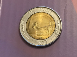 Münze Münzen Umlaufmünze Italien 500 Lire 1983 - 500 Lire