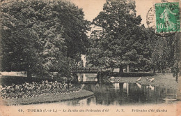 FRANCE - Tours - Le Jardin Des Prébendes D'Oé - A.P - Carte Postale Ancienne - Tours