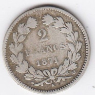 2 Francs  Cérès 1871K - 1870-1871 Governo Di Difesa Nazionale