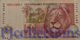 SOUTH AFRICA 50 RAND 1992 PICK 125b VF - Südafrika